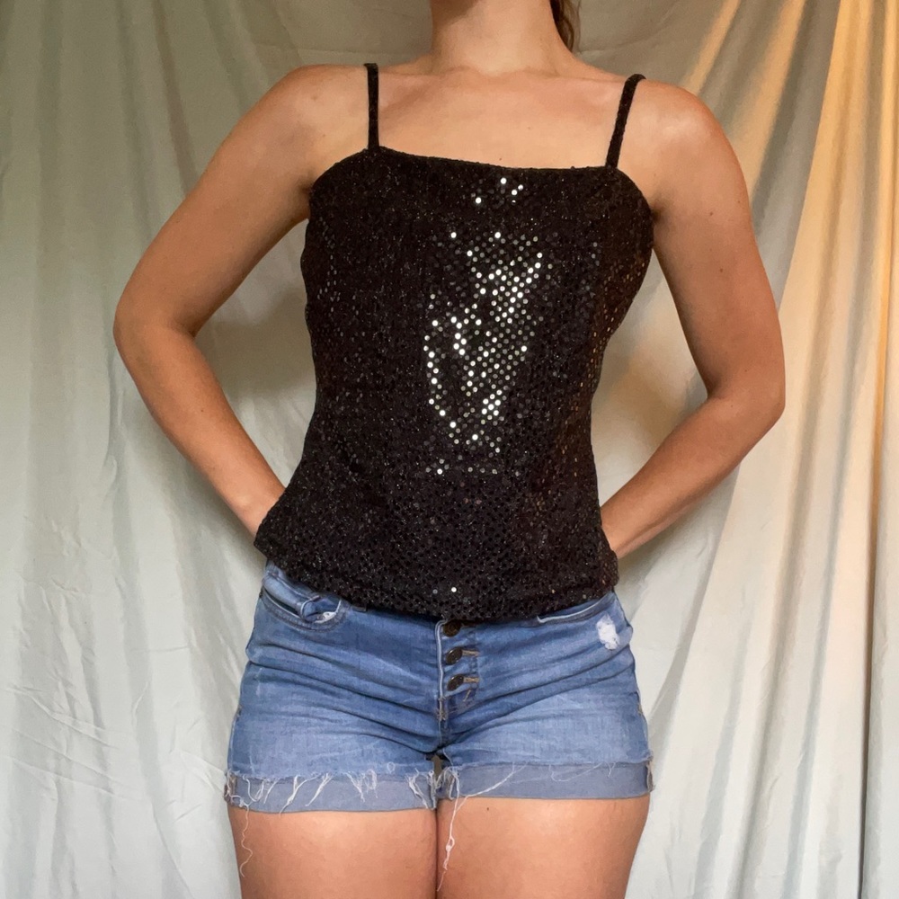 Sequin Crop Top | 🪩 - Picture 9 of 12